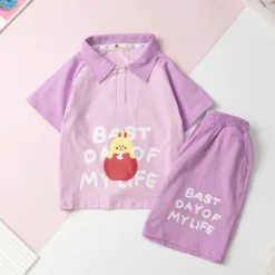 Children's cotton set - baby girl G001 4/12