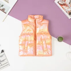 Boys and girls solid color vest life jacket size 2/7 years old