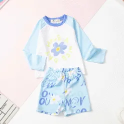 Children's swimwear - SW01 2/12 BG long sleeve