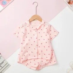 Children's cotton set - BG G002 4/14 Linen pajamas